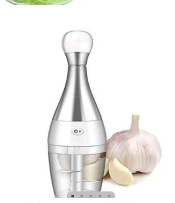 Picador De Ajo , Verduras Y Carnes Bolo